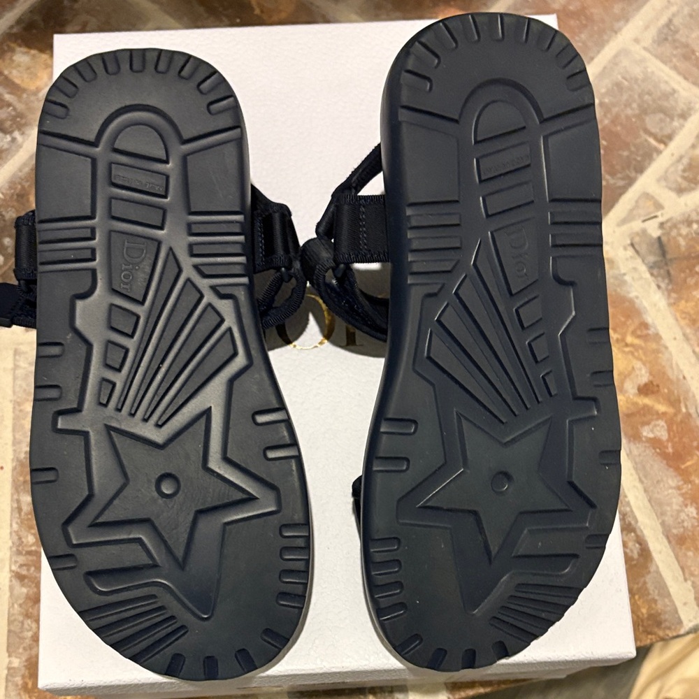 Dior technical ribbo navy Sandals - Picture 5 of 6